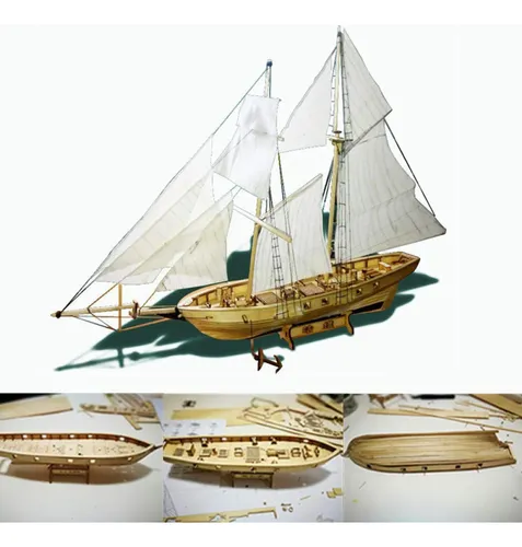 comprar Gigicloud Diy Hobby Barco Madera Escala 1:100 Para Velero