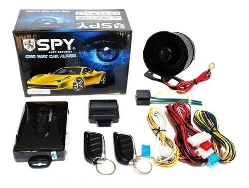 Alarma Spy Carro Con 2 Controles Garantia 1 Año