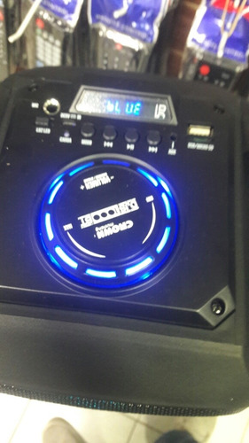 Parlante Bluetooth Crown Mustang Djs1000 Bt