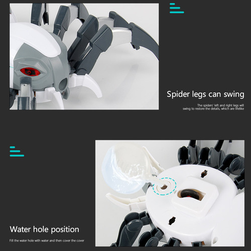 F Remote Control Spider Robot Rc Spider Toys With Light 1121
