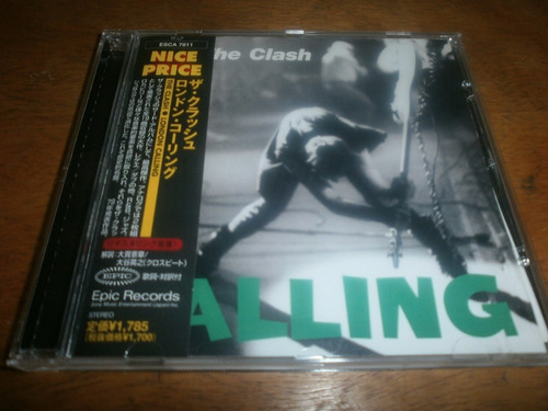 The Clash London Calling  Obi + Extra Booklet Cd  Japon