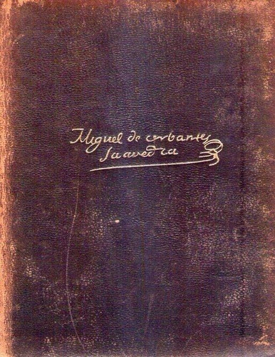 Obras Completas * Cervantes Miguel De * Aguilar 1949