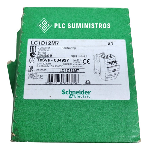Schneider Electric Lc1d12m7 Contacto