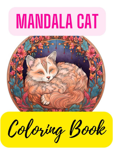 Libro: Mandala Cat Coloring Book: 50 Beautiful Illustrations