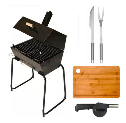 Mega Kit Churrasco Completo Estilo Americano A Bafo - Full