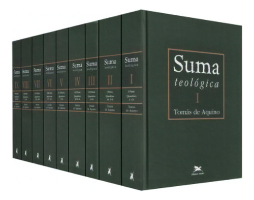 Suma Teológica - 9 Volumes - Todos Os Volumes Novos, De Tomas De Aquino., Vol. Suma Teológica - 9 Volumes - Todos Os Volumes Novos. Editora Edições Loyola, Capa Dura Em Português, 2015