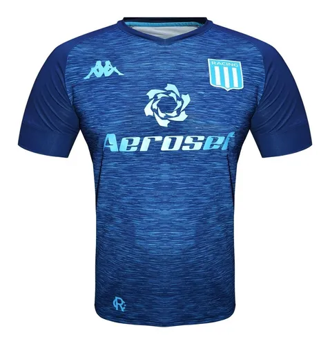 Camiseta Racing Kappa Alternativa Regular 2021 Original