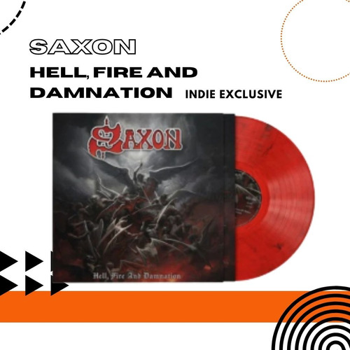 Saxon - Hell Fire And Damnation Vinilo Indie Nuevo Cerrado