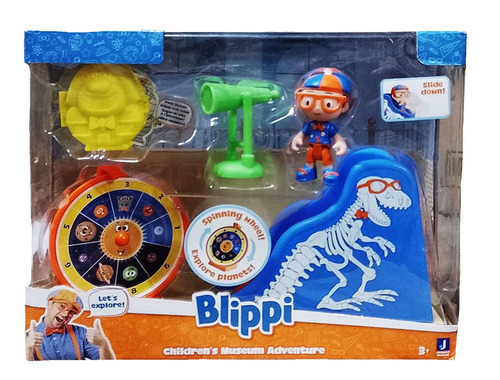 Playset Blippi Little Aventura Museo