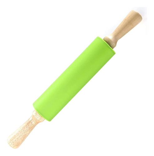 Pin Rodante, Pasador De Masa Grande Mango De Madera De