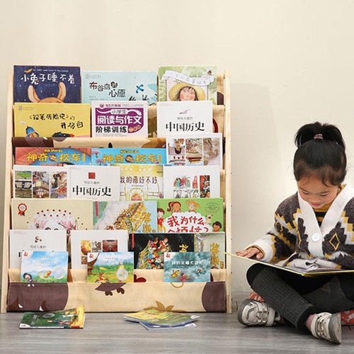 Estantería Para Niños, Estantería De Madera 60x30x50cm