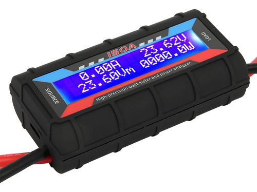 Verificador De Medidor De Watts Analisador De Potência Lcd D