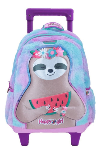 Mochila Happy Girl Primaria Con Carro Uni789