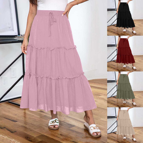 E Para Mulheres, Moda Verão E Casual, Cor Sólida, Dobra E 60