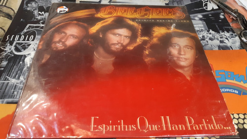 Bee Gees Espiritus Que Han Partido Lp Vinilo Argentina Joya