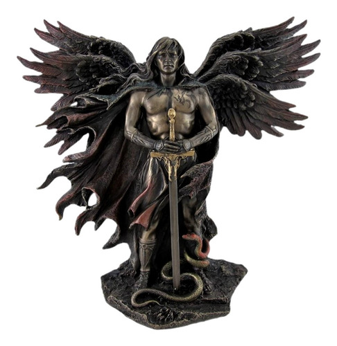 Figura Angel Protector De 6 Alas Serafín Original Veronese