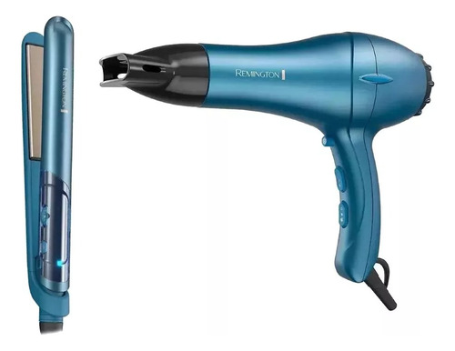 Combo Remington Plancha Y Secador Ocean Silk S9612 D2045 Kit