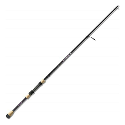 St. Croix Rods Caña Giratoria Mojo Bass, Titanio, 7'1  