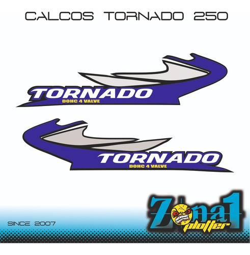 Calcomanias Tornado