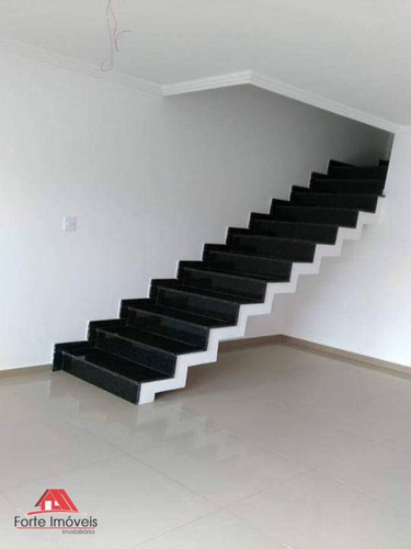 Casa Duplex C/2 Dormitórios Sendo 2 Suites Em Fino Acabamento - Cg/rj - Ca0044