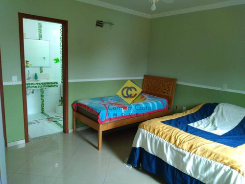 Imagem 30 de 30 de Casa Com 5 Dormitórios À Venda, 235 M² Por R$ 950.000,00 - Residencial Camping Do Bosque - Rio Das Ostras/rj - Ca1870