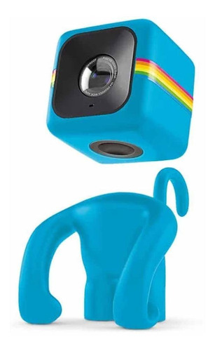 Suporte Monkey Para Câmera De Ação Cube Polaroid Azul