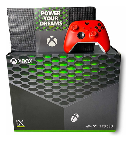 Xbox Series X 1tb Con Control Rojo