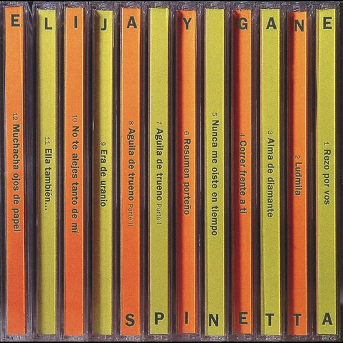 Spinetta - Elija Y Gane - Cd Nuevo