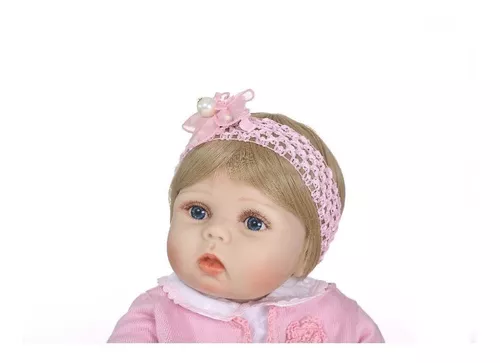 Bebê Reborn de Silicone Realista Juju