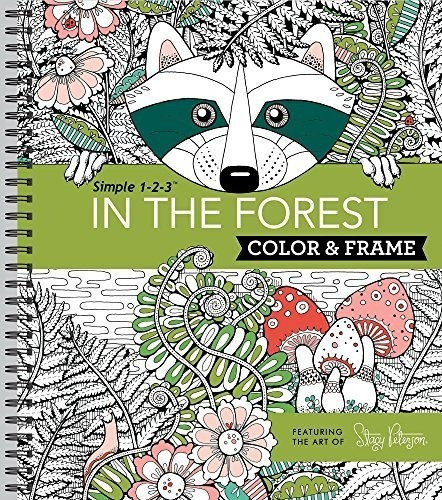 Color And Frame - In The Forest (adult Coloring Book, de New Seas. Editorial New Seasons en inglés