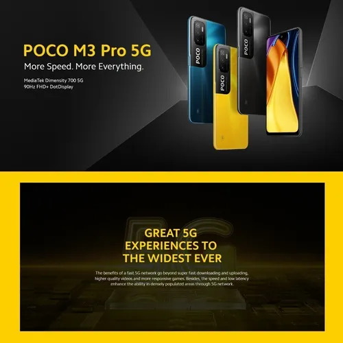 Xiaomi Poco M3 Pro 5g M2103k19py 6gb 128gb Dual Sim Duos