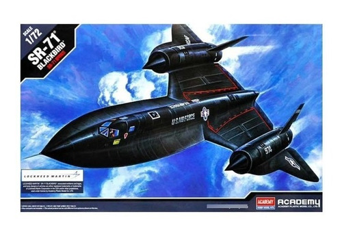 Lockheed Martin Sr-71 Blackbird - Escala 1/72 Academy 12448