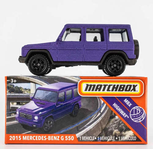 Matchbox 2020 Mercedes-benz 2015 G 550, Version En Cajita