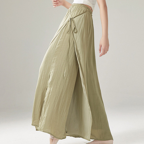 Pantalones De Entrenamiento Para Mujer Con Botones Elásticos