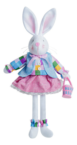 Muñeca De Conejo De Peluche M Para El Día De Pascua, Regalo