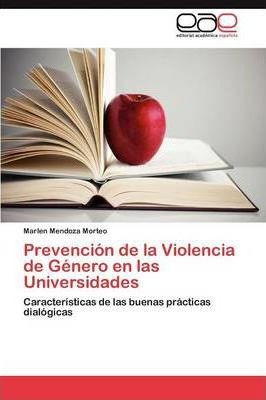 Prevencion De La Violencia De Genero En Las Universidades...