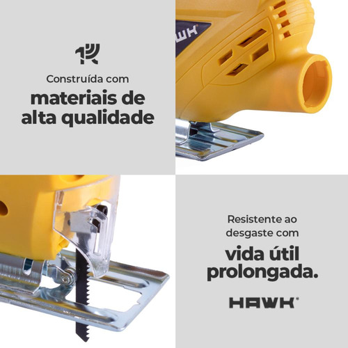 Serra Tico Tico 450w Com Kit De Laminas Vonder 5 Un