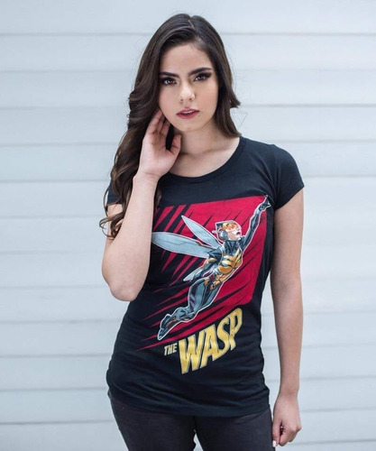 Imagen 2 de 4 de The Wasp Mujer Playera Ant-man Marvel Super Heroes