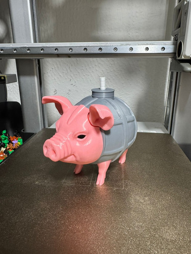 Figura Svinino Bombardino - Brainrot - Impresión 3d
