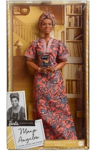 Imagem 2 de 7 de Barbie Signature Collector Maya Angelou Mattel Ms