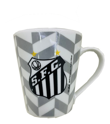 Caneca Santos Porcelana Oficial Licenciada