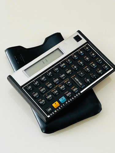 Calculadora Hp 11c Científica Rpn Rara C/ Capinha Original Dourado (Usado)