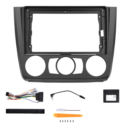 Bisel Radio 9 Bmw 1 Series 2008-2012 + Ramal + Canbus