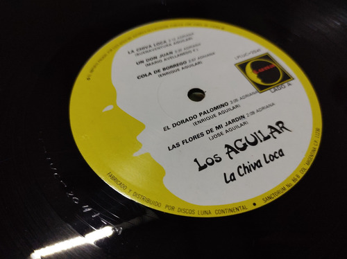 Los Aguilar La Chiva Loca Vinilo,lp,acetato,vinyl (Usado)