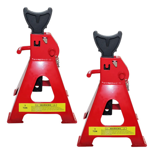 Kit 2 Torres Para Auto Doble Seguro 3 Toneladas Ajustables
