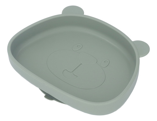 Plato De Alimentación De Silicona Para Niños Pequeños Con Ve