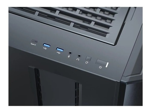 Gabinete Seasonic Syncro Q704 + Fuente Dgc 750w 80 Plus Gold Color Negro