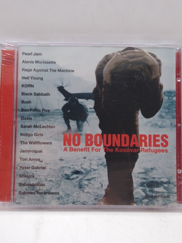 No Boundaries Benefit Kosovar Refugees Cd Nuevo