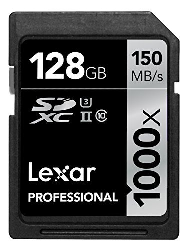 Tarjeta Lexar Professional 1000x De 128 Gb Sdxc Uhs-ii / U3 