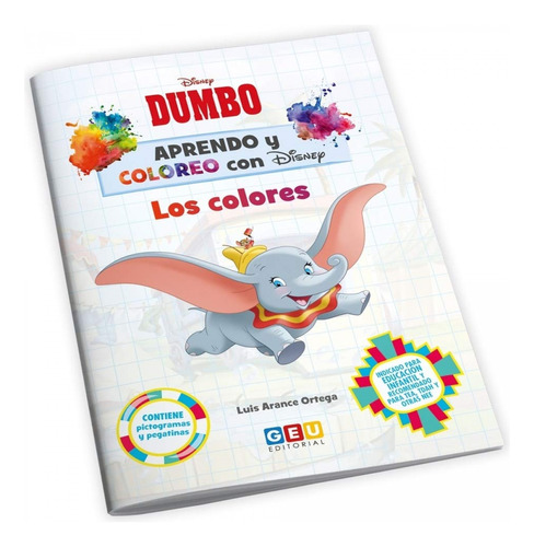 Aprendo Y Coloreo Con Disney Dumbo Los Colores - Vv Aa 